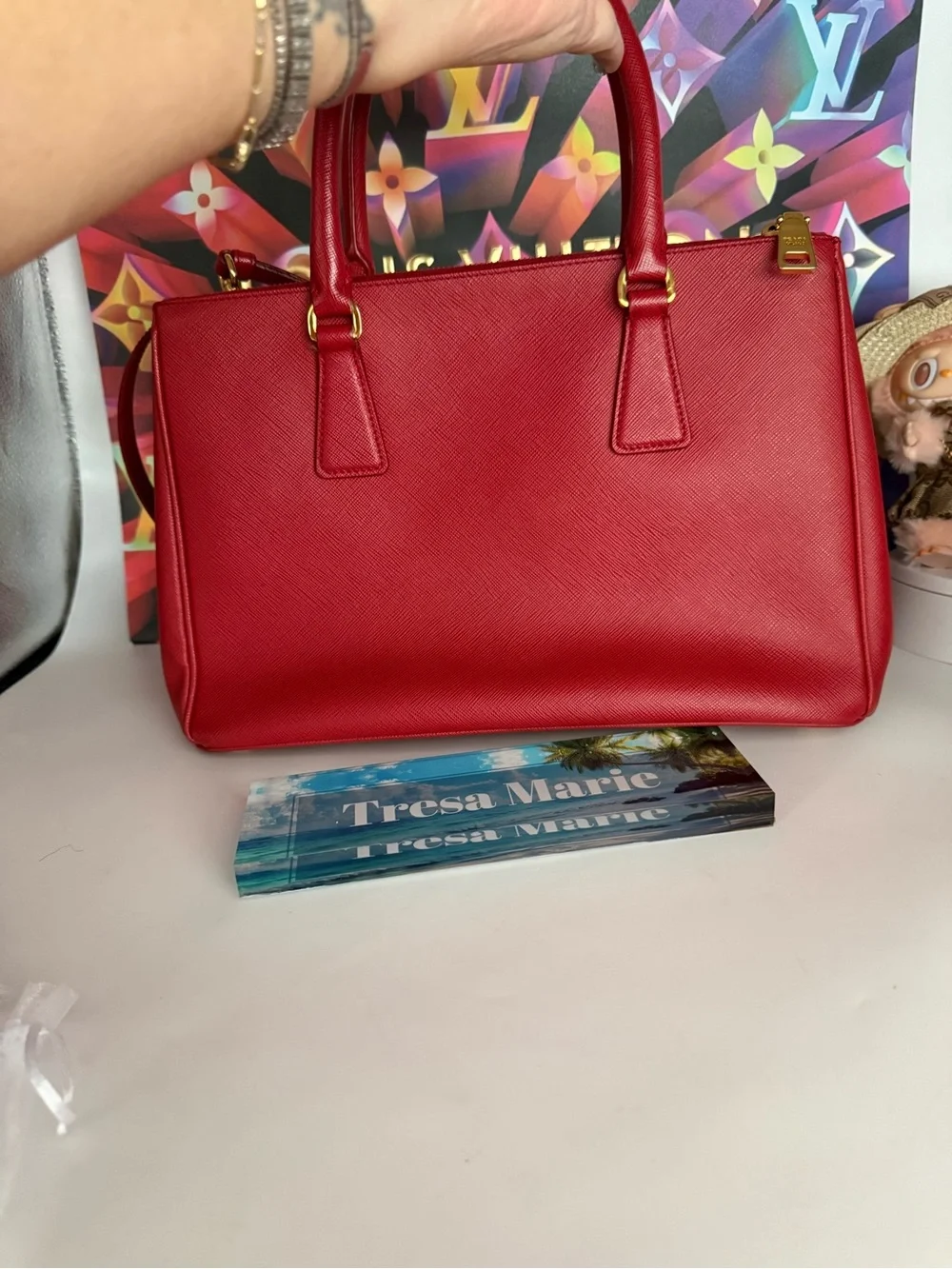Prada double zip